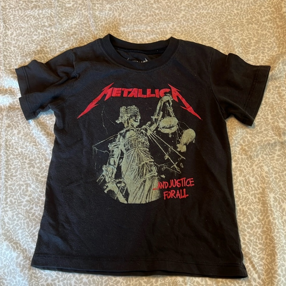 3/$10 Metallica 4T band tee